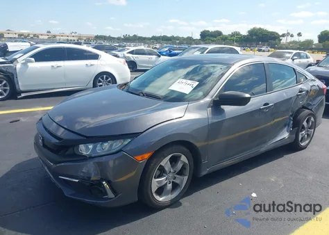 2021 Honda Civic Ex из США, поврежденный, VIN 19XFC1F39ME014128